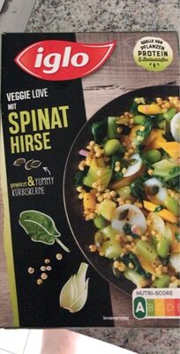 Spinat Hirse front packaging