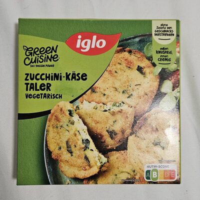 Zucchini-Käse Taler front packaging
