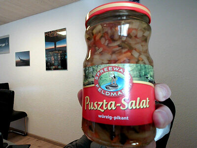 Puzsta-Salat front packaging