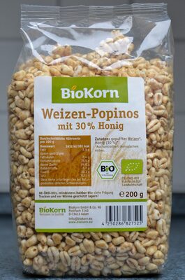 Weizen-Popinos front packaging