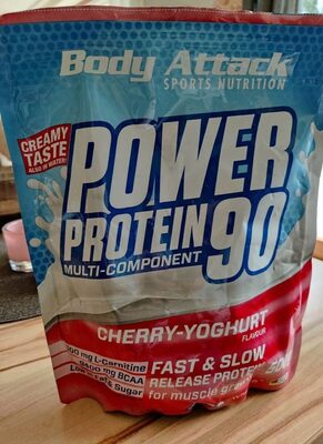 Power Protein 90 Body Attack front packaging