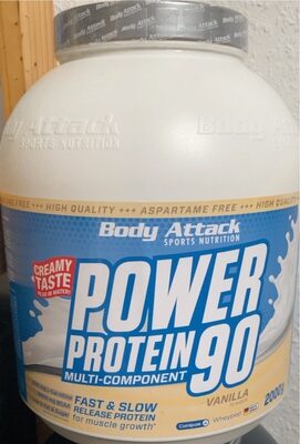 Power Protein 90 front packaging