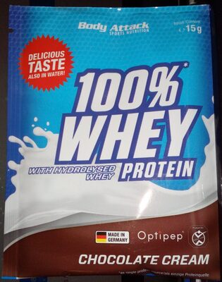 100% Whey Protein - Chocolate Cream