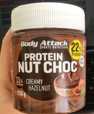 Protein Nut Choc front packaging