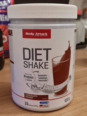 Diet Shake front packaging