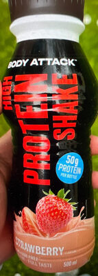 High Protein Shake Strawberry