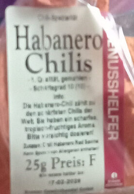 Habanero Chilis