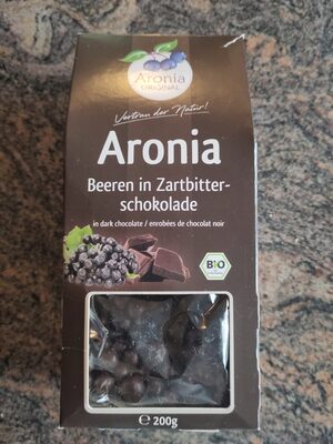 Aronia Beeren in Zartbitterschokolade