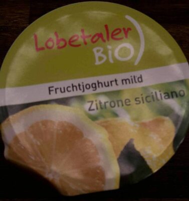 Lobetaler Bio Fruchtjoghurt mild Zitrone siciliano 4250421973292 cremig gerührt mit 10 % Zitrone mindestens 3,7 % Fett im Milchanteil