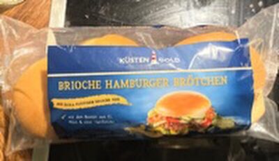 Brioche Hamburger Brötchen