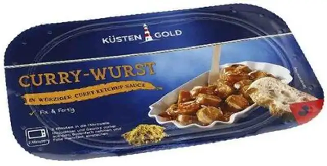 Curry-Wurst front packaging