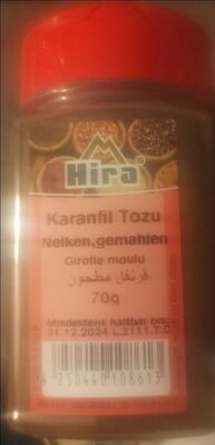 Nelken gemahlen Karanfil Tizu