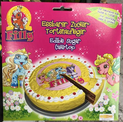 Décoration comestible en sucre pour gâteaux