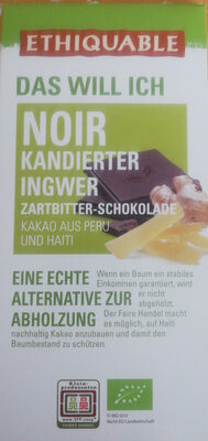 Noir Kandierter Ingwer