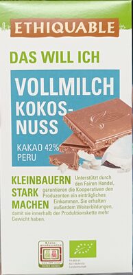 Vollmilch Kokosnuss