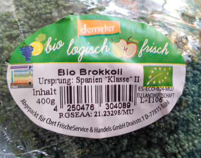 Bio Brokkoli