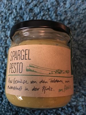 Spargel Pesto front packaging