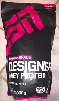 Designer Whey Protein - Chocolate Fudge Cookie Dough front packaging