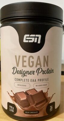 Vegan Designer Protein Milky Chocolate front packaging