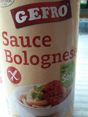 GEFRO Sauce Bolognese