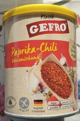 Gefro Paprika-Chili Würzmischung