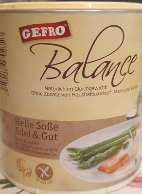 Balance Helle Soße Edel & Gut