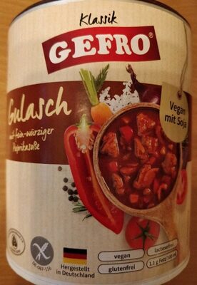 Gulasch Vegan mit Soja