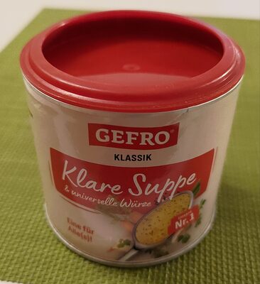 Klare Suppe & universelle Würze