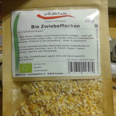 Zwiebelflocken bio
