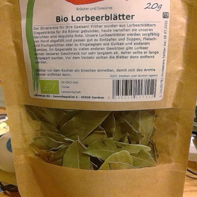 Lorbeerblätter bio