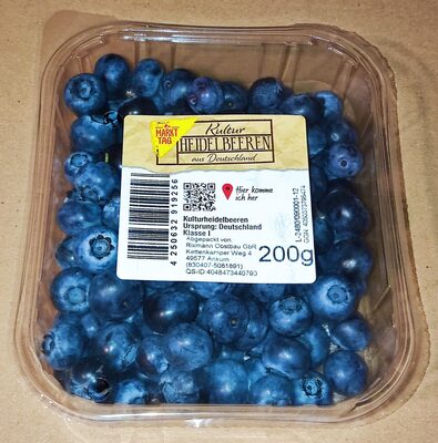 Kulturheidelbeeren aus Deutschland