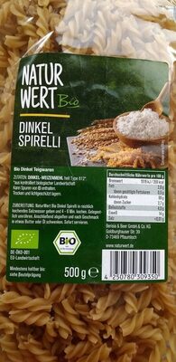 Dinkel Spirelli front packaging