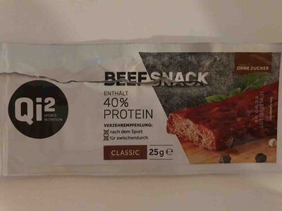 Beef snack
