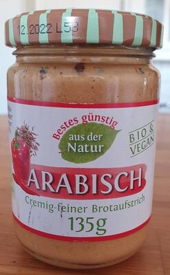 Arabisch Cremig-feiner Brotaufstrich