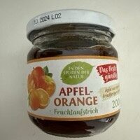 Apfel Orange Fruchtaufstrich