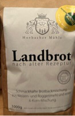Landbrot mit 6 Korn Mischung