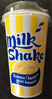Milk shake front packaging