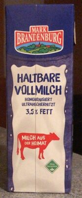 Haltbare Vollmilch 3,5% Fett