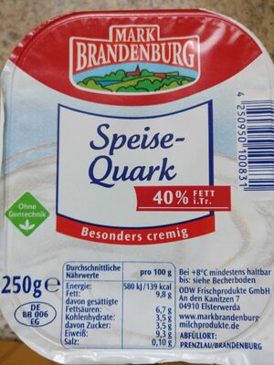 Speisequark