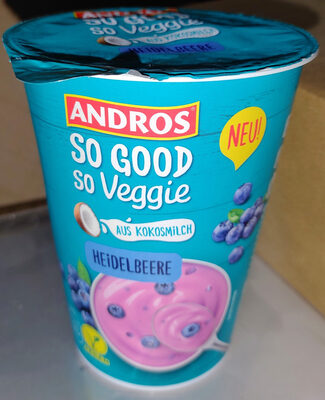 So good so veggie - Heidelbeere
