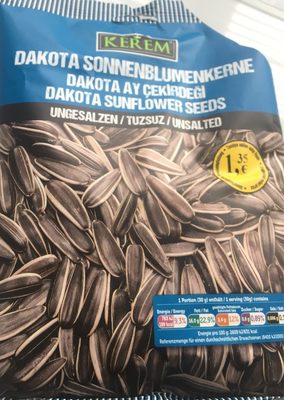 Graines de tournesol sans sel