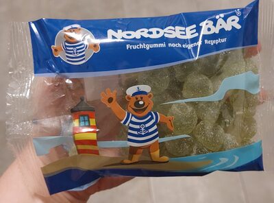 Nordsee Bär Apfel besäuert Fruchtgummi ohne Gelatine