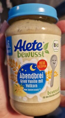 Grieß Vanille mit Vollkorn