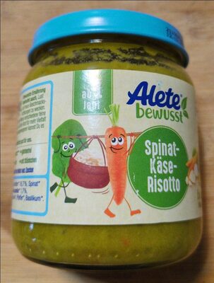 Spinat-Käse-Risotto