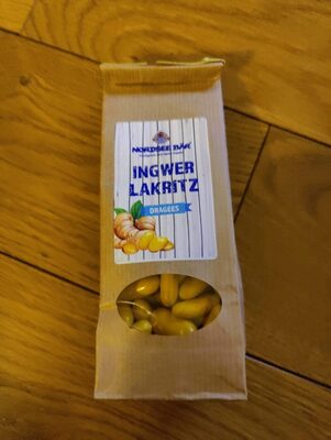 Ingwer Lakriz Dragées