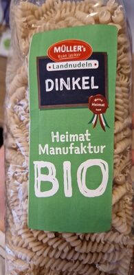 Spiralen N39 Teigwaren aus Bio-Dinkelmehl