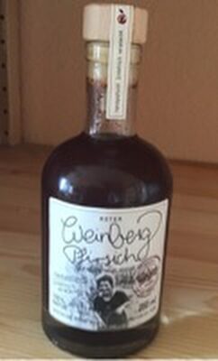 Weinberg Pfirsich Fruchtmus Essig