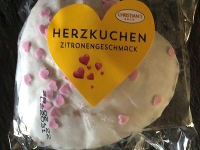 Herzkuchen Zitronengeschmack