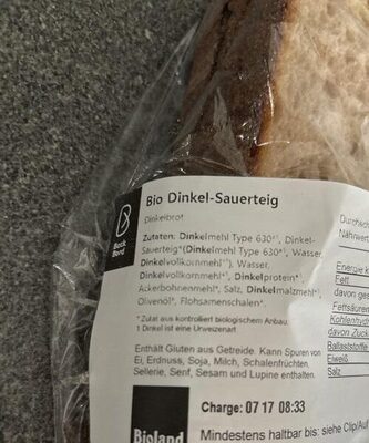Bio Dinkel-Sauerteig