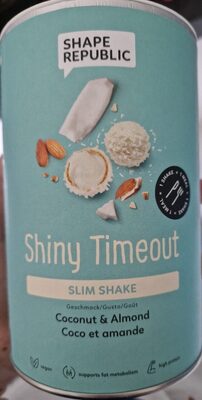 Coconut&Almond Slimshake front packaging